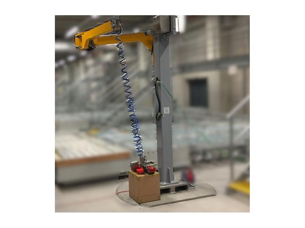 Knuckle boom crane