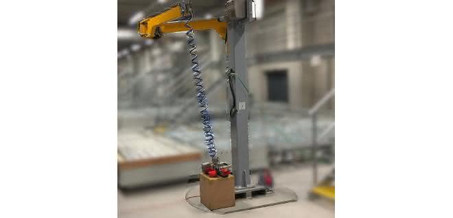 Knuckle boom crane
