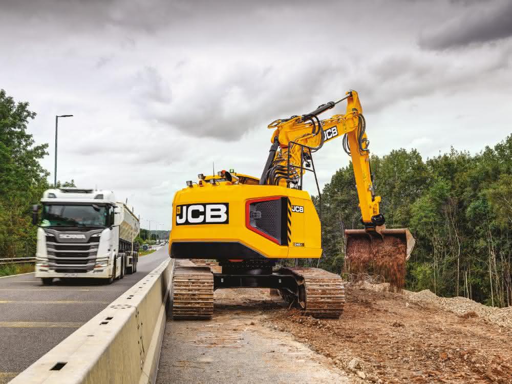 Effizienter Dieselmax-Motor der Stufe V: JCB launcht neuen Kurzheck-Bagger der X-Serie