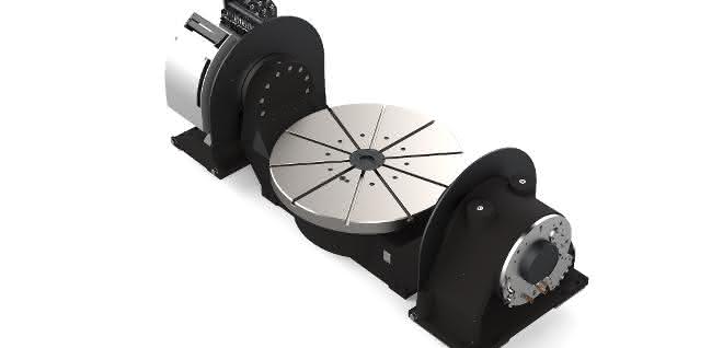 Fork milling head and swivel device