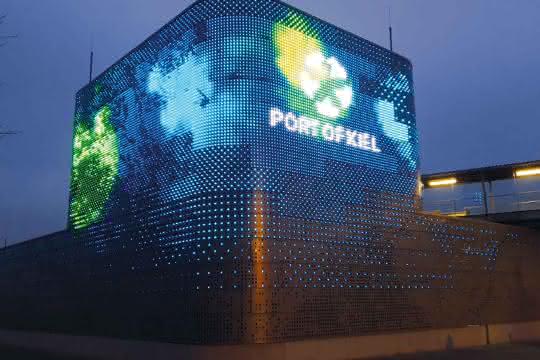 German Lighting Design Award for Kiel shore power system