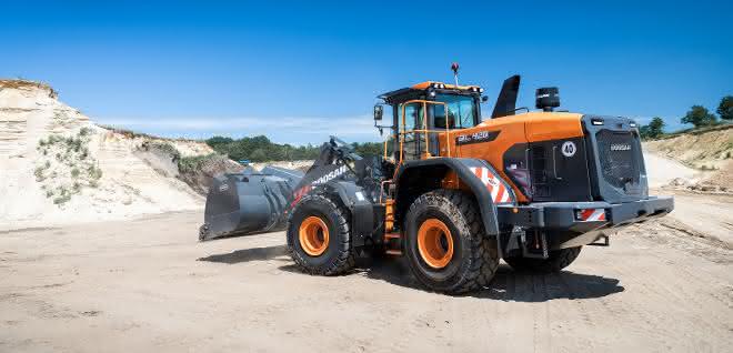 Neue Maschinen-Generation: Premiere in der Grube für neuen Doosan-Radlader