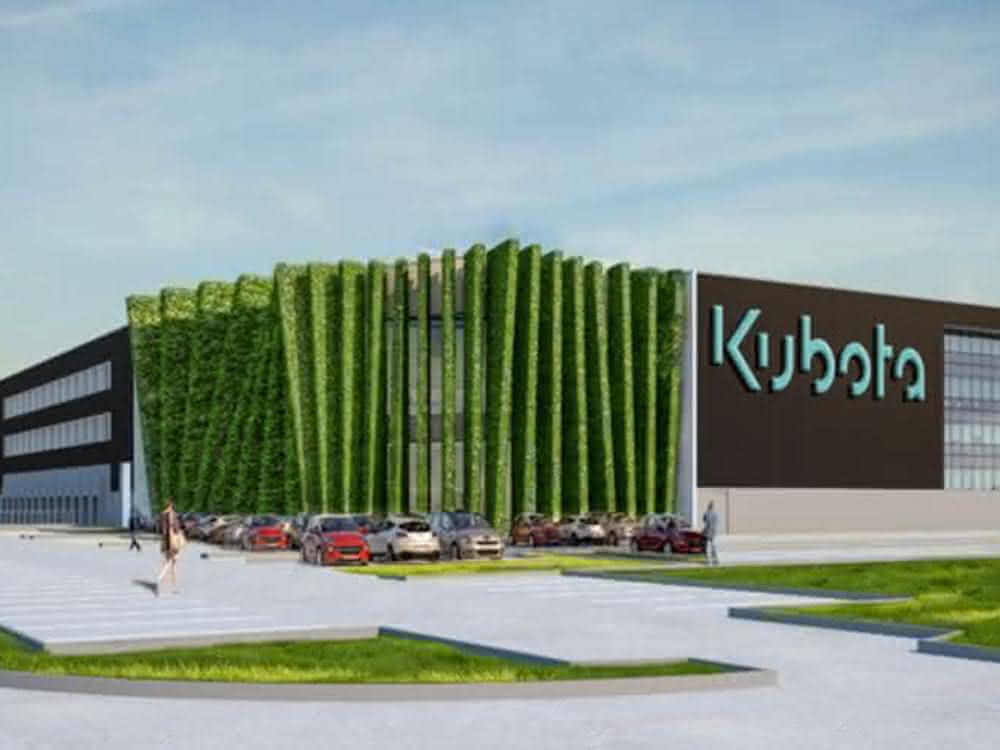"Ein großer Schritt nach vorn": Neues Auslieferungszentrum für Kubota