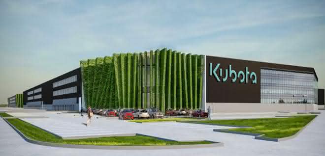 "Ein großer Schritt nach vorn": Neues Auslieferungszentrum für Kubota
