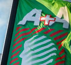 Beflaggung A+A Flaggen Messe A+A