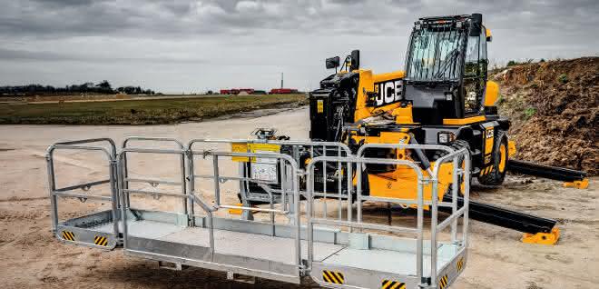 Portfolio erweitert: JCB stellt neuen drehbaren Teleskoplader vor