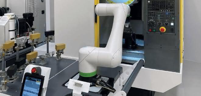 Robot loading Robot loading