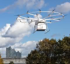 First public flight: Volocopter's cargo drone takes off