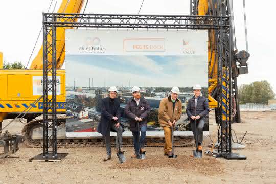 Start of construction of the new EK Robotics headquarters