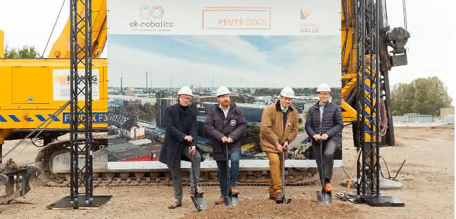 Start of construction of the new EK Robotics headquarters