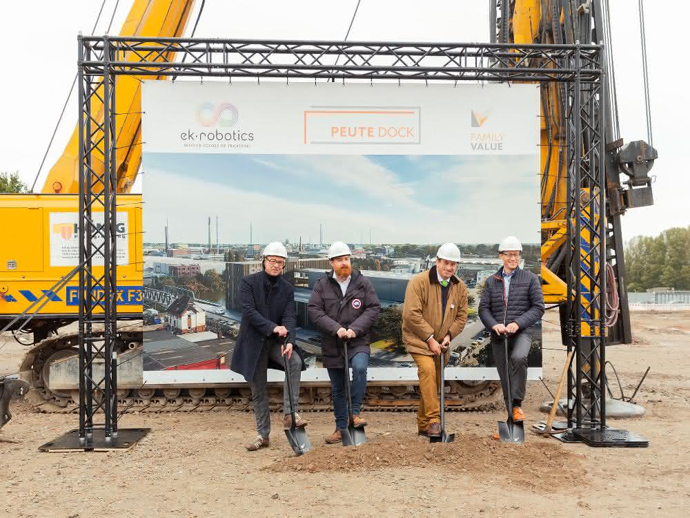 Start of construction of the new EK Robotics headquarters
