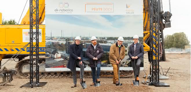 Baubeginn des neuen Hauptsitzes von EK Robotics