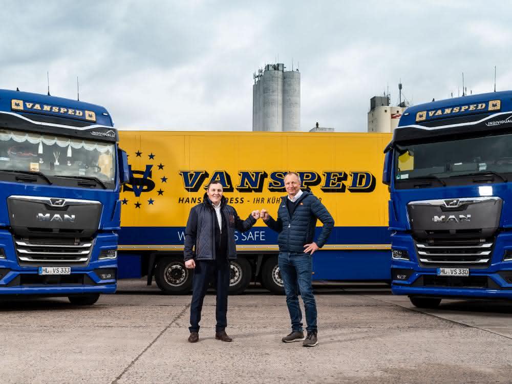 Lkw-Flotte erweitert: 50 neue MAN TGX für Russland-Spezialisten Vansped