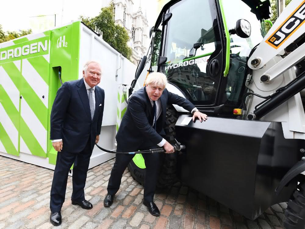 Wasserstofftechnologie: JCB investiert 100 Millionen Pfund in Wasserstoffmotor