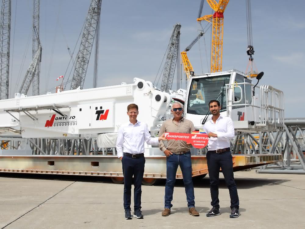 Schmalspur-Raupenkran: Ein Liebherr-Kran für Windkraftanlagen in Kolumbien