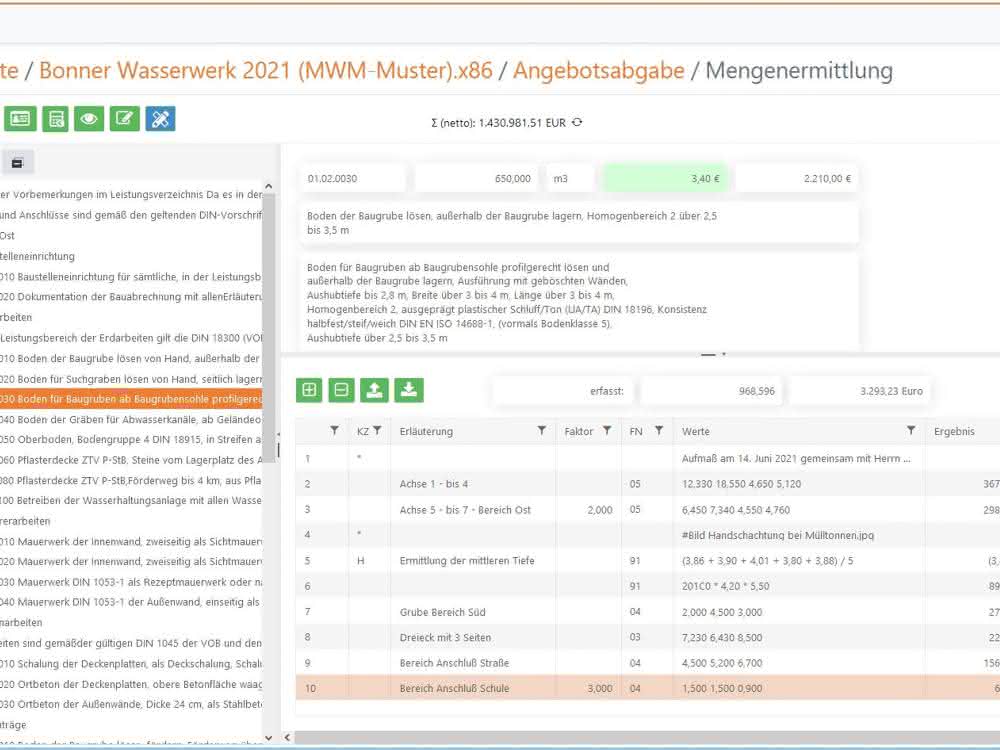 Software: Mengenermittlung in der Cloud