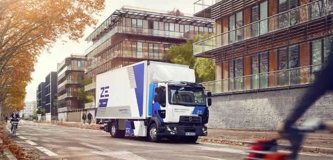 Distribution traffic: Renault Trucks Germany focuses on electric trucks