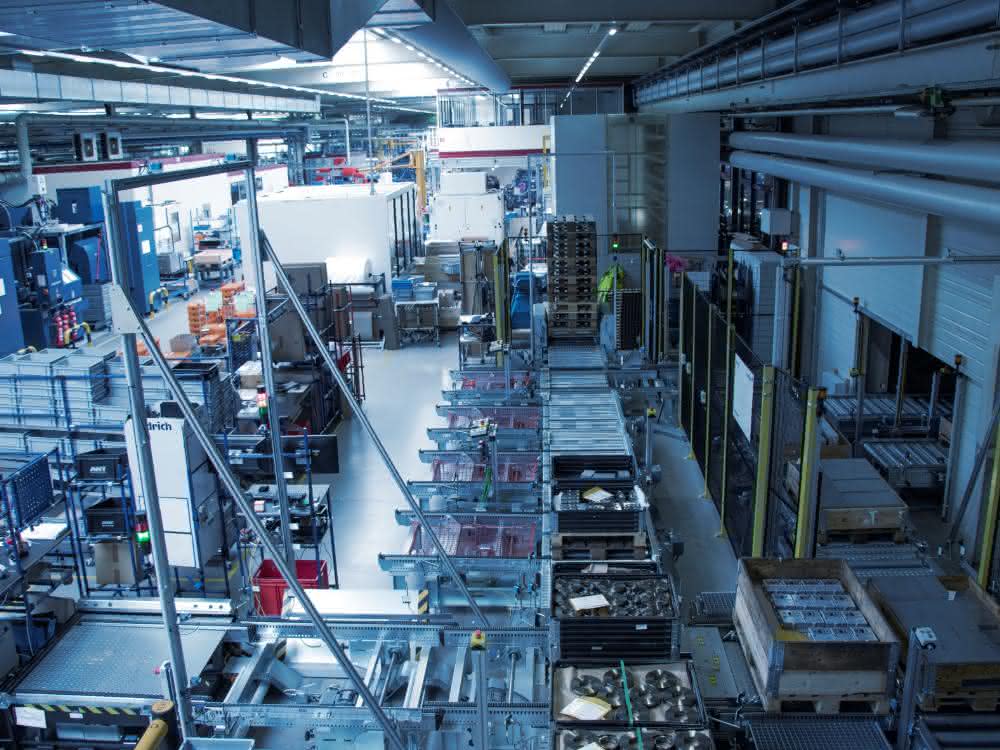 Automated pallet warehouse: The linchpin of production