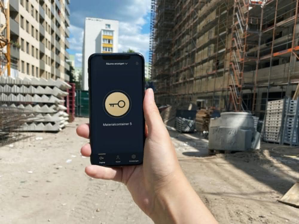 akii App auf der Baustelle
