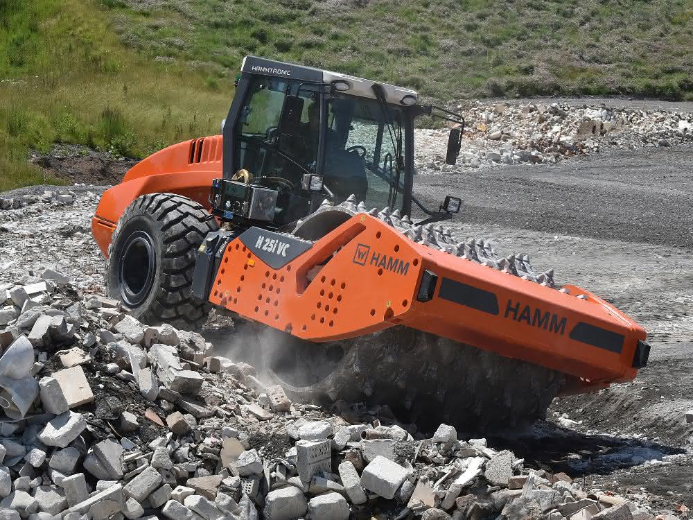 Recycling: Deponie-Kapazität mit VC-Walzenzug erhöht