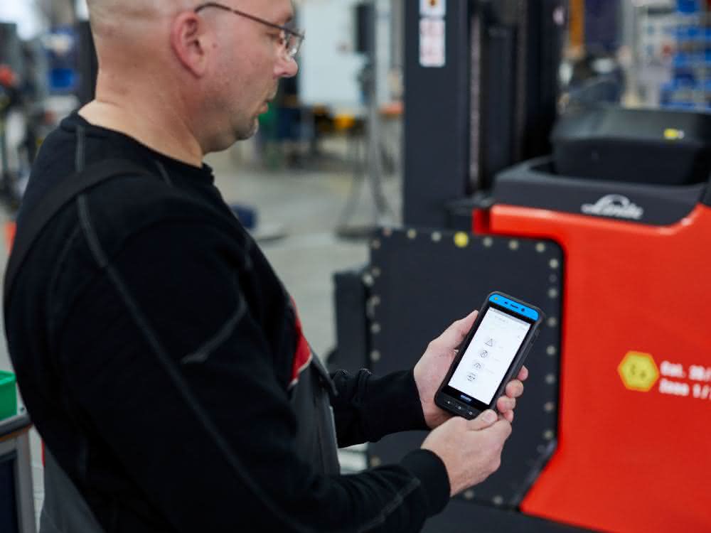 Status data at a glance: EX monitoring app for vehicles in ATEX zones