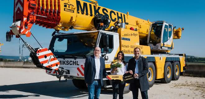 Krane: Mikschl erweitert Kranflotte mit Liebherr-Mobilkran Krane: Mikschl erweitert Kranflotte mit Liebherr-Mobilkran