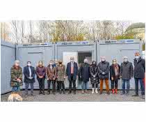 Algeco spendet der Stadt Kehl fünf Container für die Winterzeit
