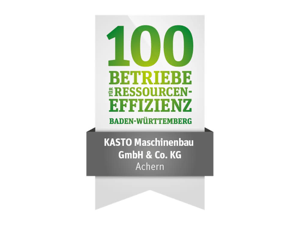 Ressourceneffizienz: Auszeichnung für Kasto Ressourceneffizienz: Auszeichnung für Kasto