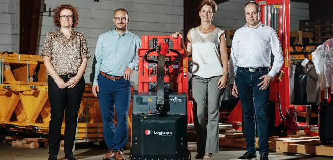 Mobile Industrial Robots und Logitrans entwickeln autonomen Stapler
