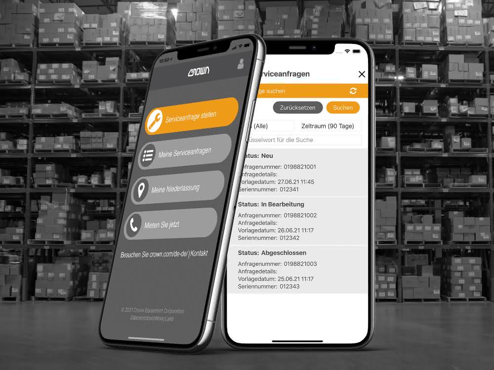 New customer service app from Crown presented