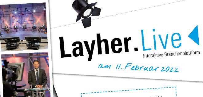 Online-Event: Layher geht wieder live