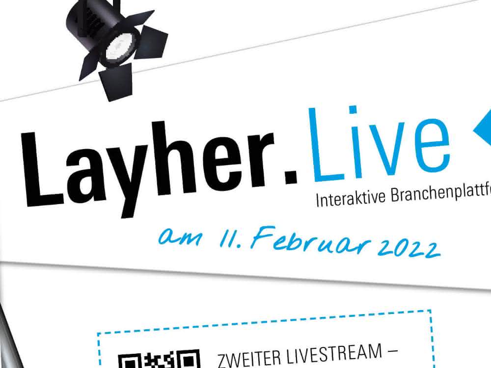 Online-Event: Layher geht wieder live