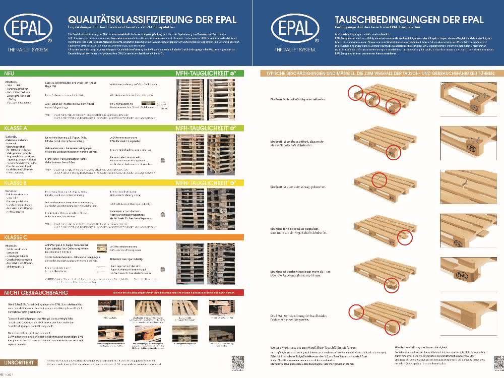 New quality classification optimizes use of EPAL Euro pallets