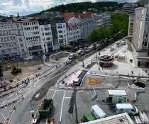 Jahnplatz-Umbau: Strabag bringt klimafreundliche Mobilität in Bielefeld voran Jahnplatz-Umbau: Strabag bringt klimafreundliche Mobilität in Bielefeld voran