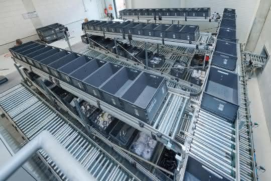 Throughput times halved with automation