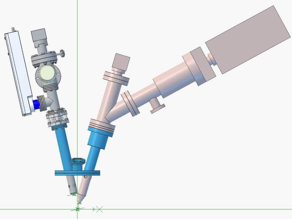 Grafik zu Tandem-SIMS-Analysator
