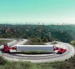 Modularer Plattformwagen: Niedrig transportiert