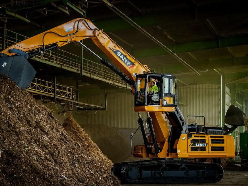 Raupenbagger: Ein flexibler 50-Tonner