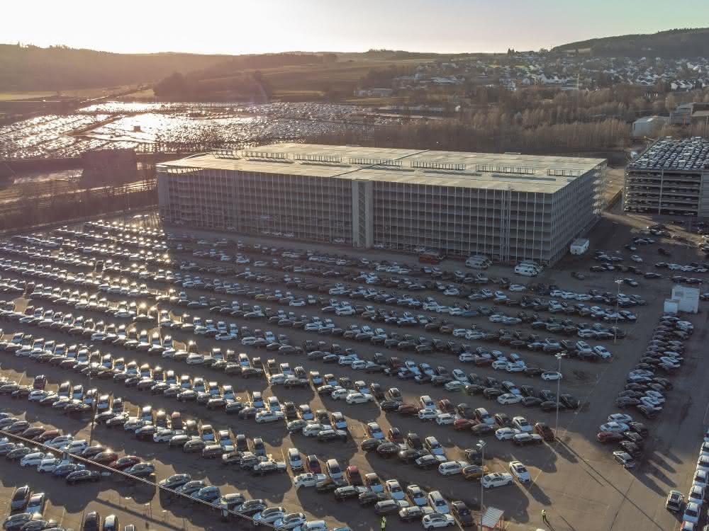 Third car rack for Kia Germany put into operation