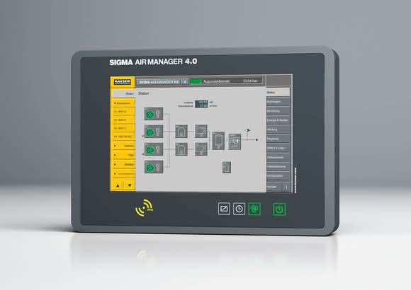 Compressed air stations: Control system increases efficiency