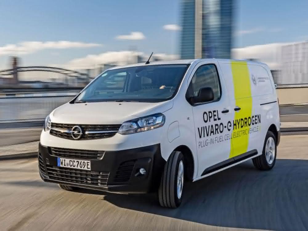 Eine Alternative zum Stromer: Opel-Transporter mit Wasserstoffantrieb