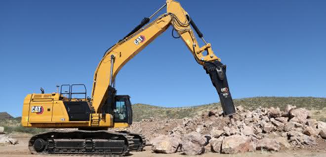 Anbaugeräte: Neue Hydraulikhämmer von Caterpillar und Zeppelin
