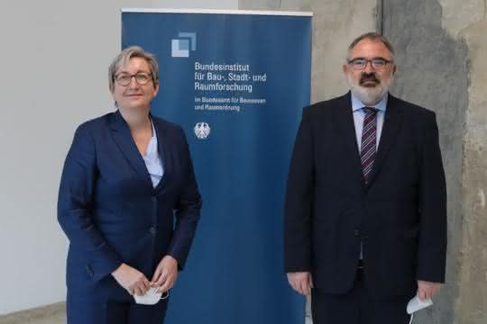 Bundesbauministerin Geywitz besucht BBSR