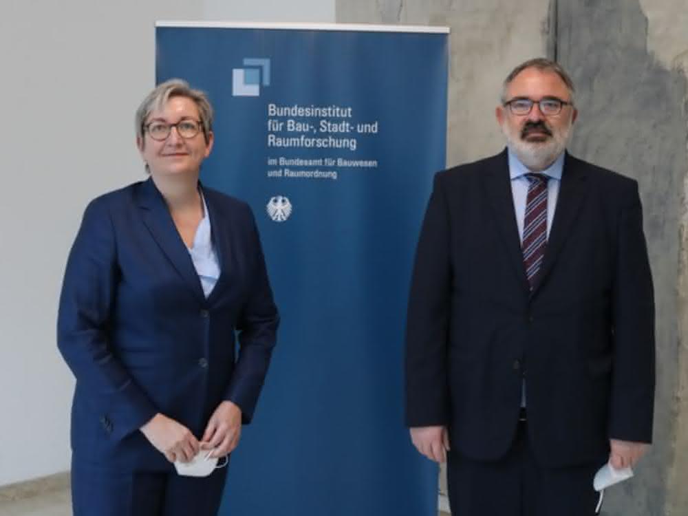 Bundesbauministerin Geywitz besucht BBSR Bundesbauministerin Geywitz besucht BBSR