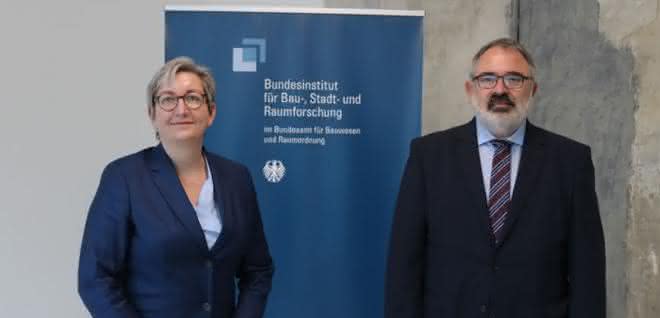 Bundesbauministerin Geywitz besucht BBSR Bundesbauministerin Geywitz besucht BBSR
