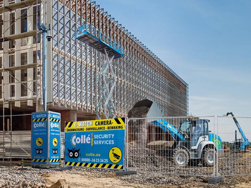 Einbruchsschutz für die Baustelle: Collé Security Services: Mehr Sicherheit vor Ort