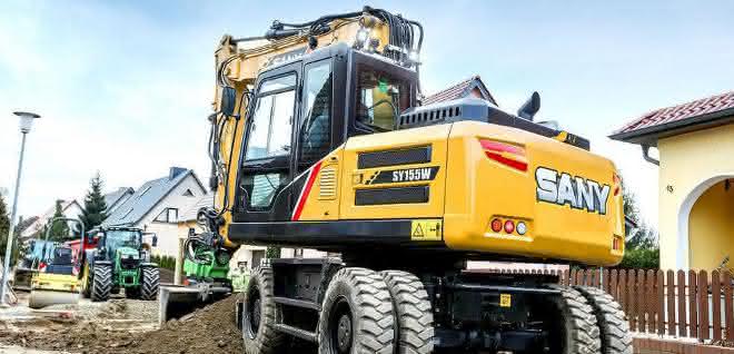 Mobilbagger: Mobil und kompakt auf Stufe fünf