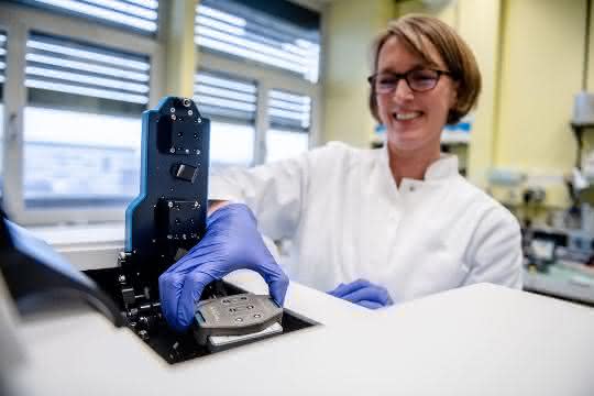 Prozess im Labor im Rahmen genetischer Analysen