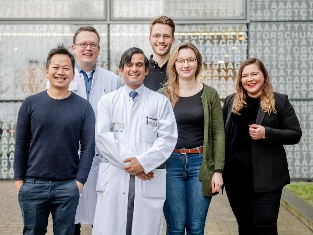 Das RUB-Team der Humangenetik