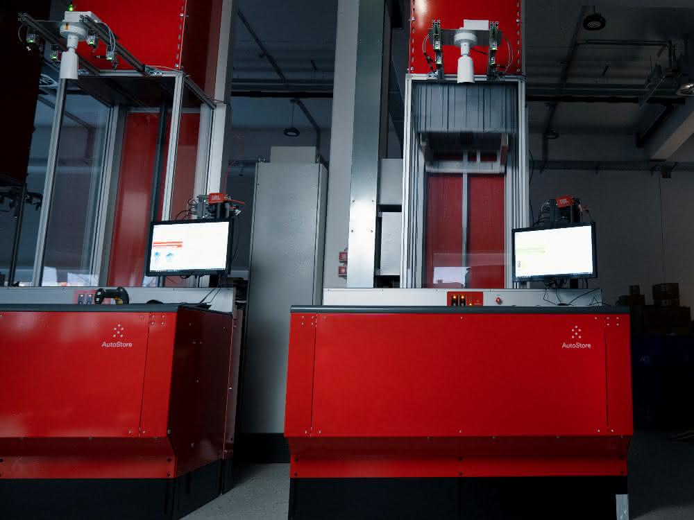 AutoStore stellt Bin Lift 2.0 vor
